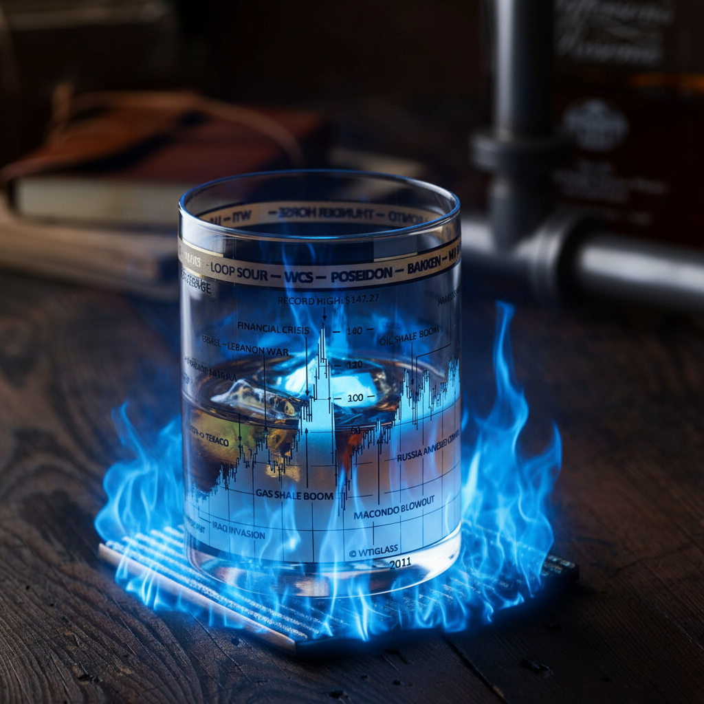 Natural Gas Glass
